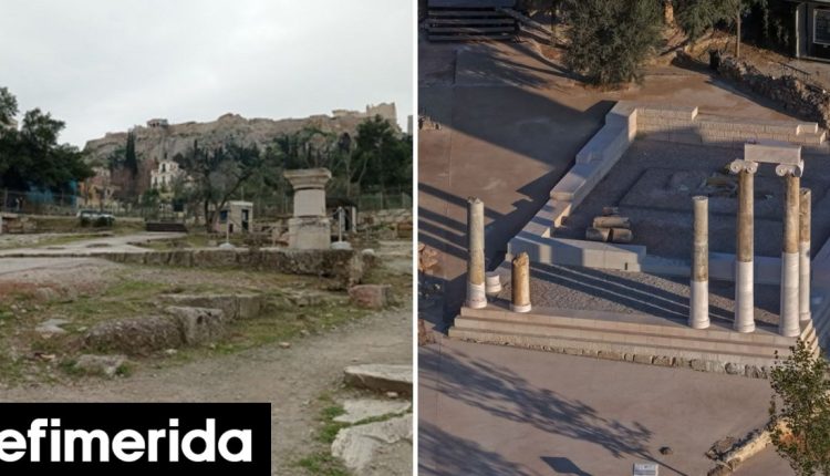Αποδόθηκαν-τα-έργα-αναβάθμισης-του-ΥΠΠΟ-στην-Αρχαία-Αγορά-Μενδώνη:-Αποκαθιστά-τη-νοηματική-ενότητα-του-ιστορικού-τοπίου