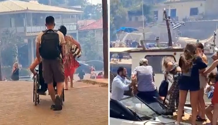 Πύρινη-κόλαση-στη-Βοιωτία:-Κάηκαν-σπίτια,-η-φωτιά-έκοψε-δρόμο-εκκένωσης-–-Κοσμοσυρροή-στο-λιμάνι-του-Πόρτο-Γερμενό