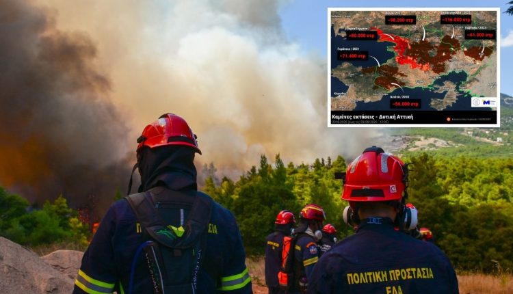 Παρανάλωμα-η-Δυτική-Αττική:-Πάνω-από-480.000-στρέμματα-καμένα-από-φωτιές-την-τελευταία-εννιαετία