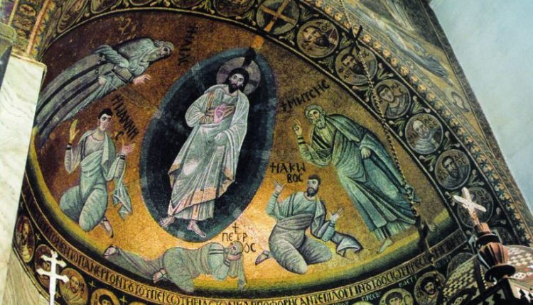 to-μωσαϊκό-της-Μεταμορφώσεως-του-Σωτήρος-στη-Μονή-Σινά