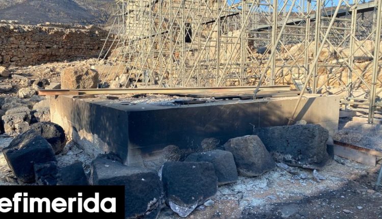 Πόρτο-Γερμενό:-Το-πέρασμα-της-φωτιάς-από-τα-μνημεία-και-τους-αρχαιολογικούς-χώρους-Δείτε-φωτογραφίες