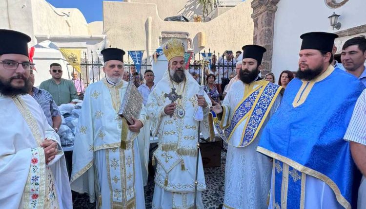 Η-εορτή-της-Μεταμορφώσεως-του-Σωτήρος-στη-Σαντορίνη