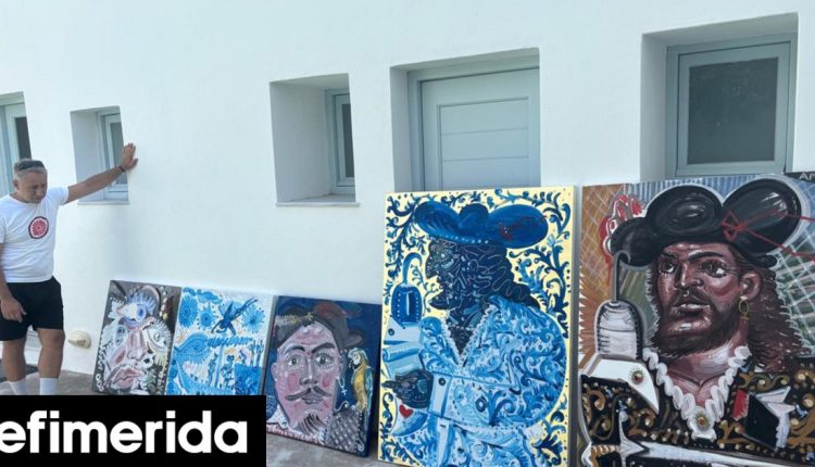 apos:-Ο-διεθνώς-αναγνωρισμένος-καλλιτέχνης-ζωγραφίζει-για-την-Πάτμο,-το-νησί-της-Αποκάλυψης-[εικόνες]