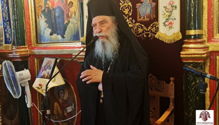 Μήνυμα-σεβασμού-προς-την-Τρίτη-Ηλικία-από-τον-Μητροπολίτη-Σπάρτης-στη-Ρειχέα