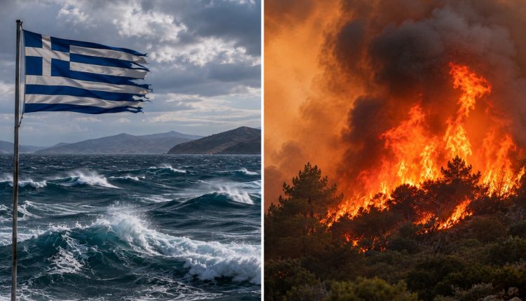 eφιαλτικό-κοκτέιλ-για-πυρκαγιές-–-40άρια,-ξερή-καύσιμη-ύλη-και-ισχυρό-μελτέμι-μέχρι-τον-Δεκαπενταύγουστο