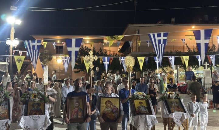 Εορτασμός-Προστατών-Αγίων-Νεοχωρακίου-Θηβών