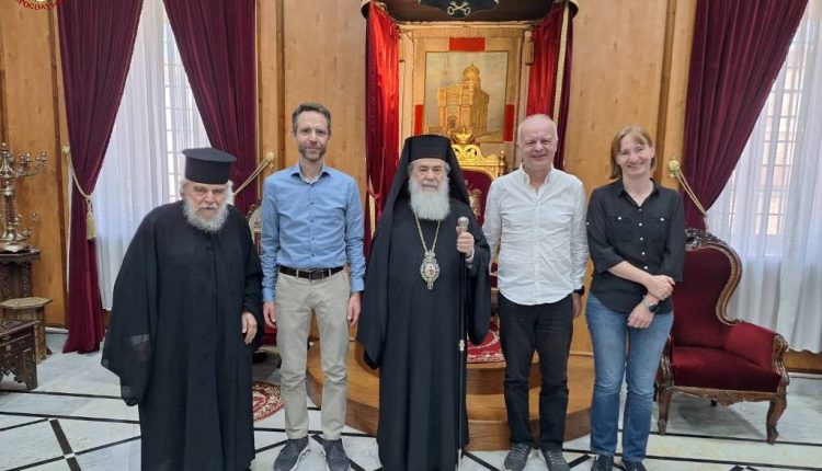 Επισκέψεις-στον-Πατριάρχη-Ιεροσολύμων-Θεόφιλο
