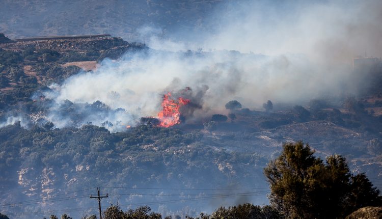 Φωτιά-στα-Σελλιά-Ρεθύμνου:-Χωρίς-ενεργό-μέτωπο-η-πυρκαγιά-μετά-τη-μάχη-με-τους-ανέμους