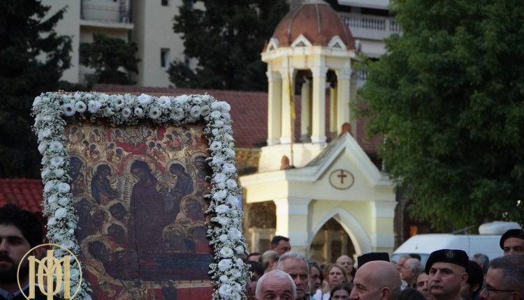 Λιτάνευση-της-Ιεράς-Εικόνας-της-Κοιμήσεως-της-Θεοτόκου-στη-Θεσσαλονίκη