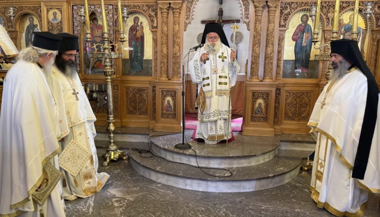 Αρχιερατική-Θεία-Λειτουργία-στον-Ιερό-Ενοριακό-Ναό-Αγίου-Γεωργίου-Σητείας