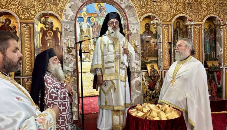 Αρχιερατική-Θεία-Λειτουργία-στην-Καμαριώτισσα-Σαμοθράκης