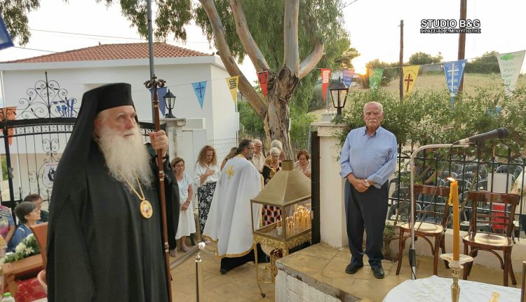 Αρχιερατικός-Εσπερινός-στο-Νέο-Ροεινό-Αργολίδας-για-την-εορτή-του-Αγίου-Κοσμά-του-Αιτωλού