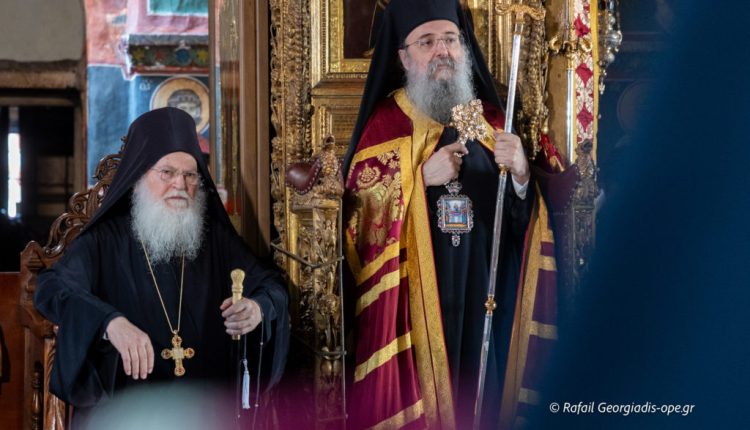 Υποδοχή-του-Μητροπολίτη-Πατρών-στην-Ιερά-Μεγίστη-Μονή-Βατοπαιδίου-(ΦΩΤΟ)