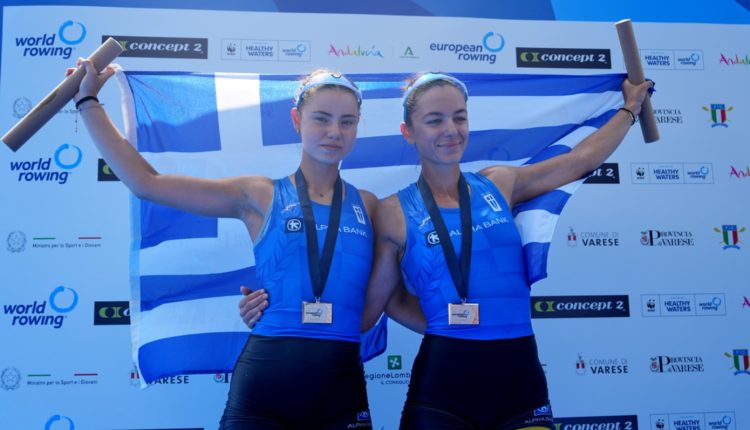 Παγκόσμιο-Πρωτάθλημα-κωπηλασίας:-Ασημένιο-μετάλλιο-οι-Λιόλιου-–-Μουρατίδου-στο-διπλό-σκιφ-ελαφρών-βαρών