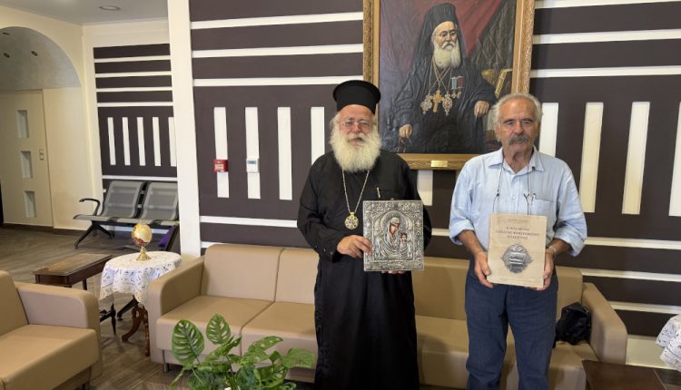 Εθιμοτυπική-επίσκεψη-του-Προέδρου-της-Ένωσης-Ιεραπετριτών-Αθήνας-στον-Μητροπολίτη-Ιεραπύτνης-και-Σητείας