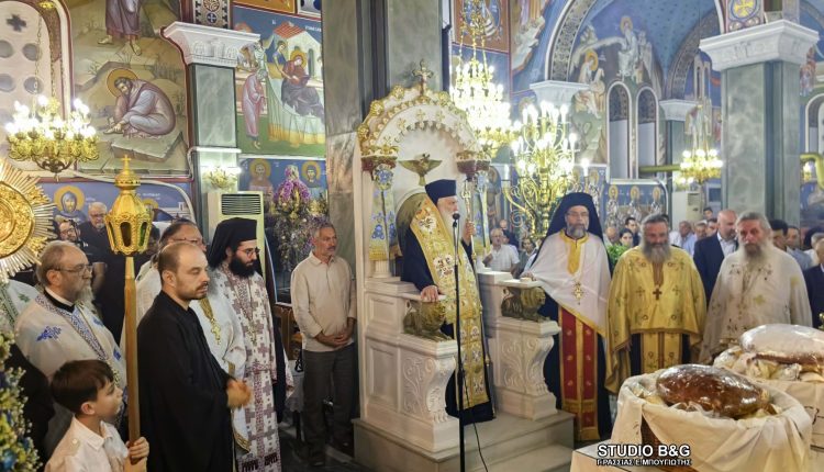 Αρχιερατικός-Εσπερινός-για-την-εορτή-της-Τιμίας-Ζώνης-της-Θεοτόκου-στην-Νέα-Τίρυνθα-Αργολίδας