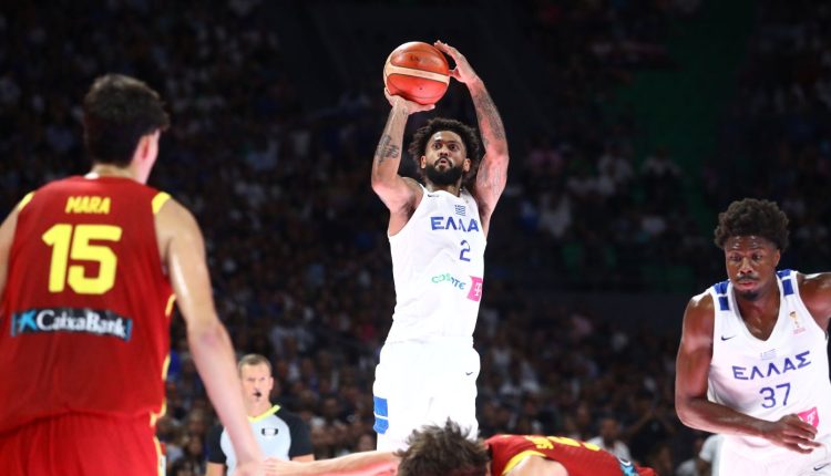 Ελλάδα-Ισπανία-108-106:-«Γαλανόλευκος»-θρίαμβος-στην-παράταση