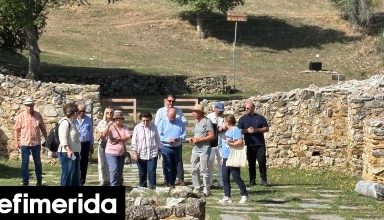 «Αυτοψία»-Μενδώνη-στα-αρχαιολογικά-μνημεία-της-Φλώρινας,-δείτε-εικόνες