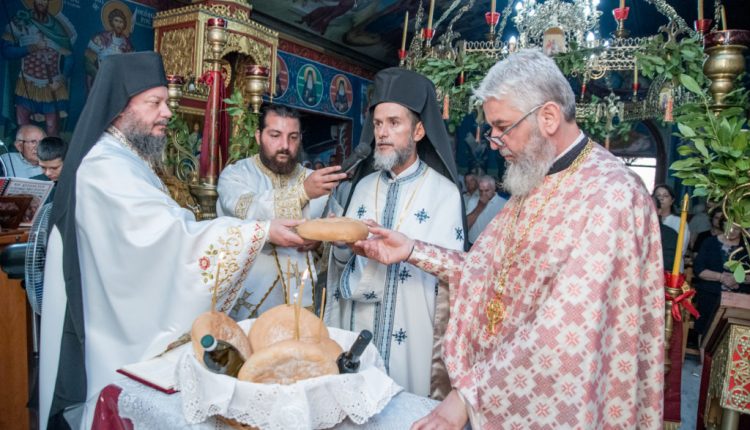 Η-Αποτομή-της-Τιμίας-Κεφαλής-του-Αγίου-Ιωάννου-στην-Ιερά-Μονή-Τιμίου-Προδρόμου-Νικησιάνης