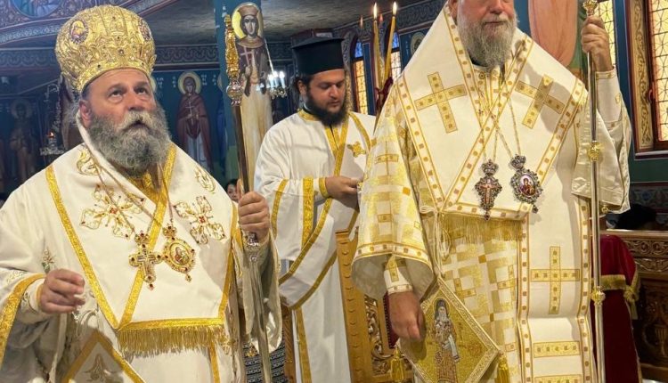 Δισαρχιερατική-Θεία-Λειτουργία-για-την-εορτή-της-Ανακομιδής-του-Τιμίου-Λειψάνου-του-Αγίου-Νεκταρίου-στο-Ηράκλειο-Αττικής