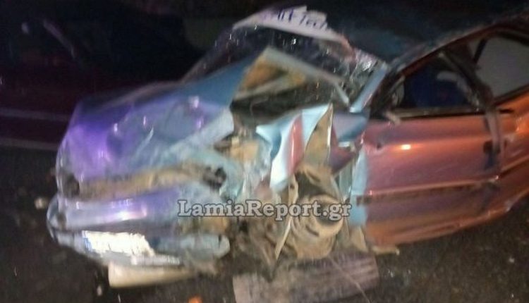 Σοβαρό-τροχαίο-με-καραμπόλα-πέντε-αυτοκινήτων-στην-Αθηνών-Λαμίας-–-Τρεις-τραυματίες