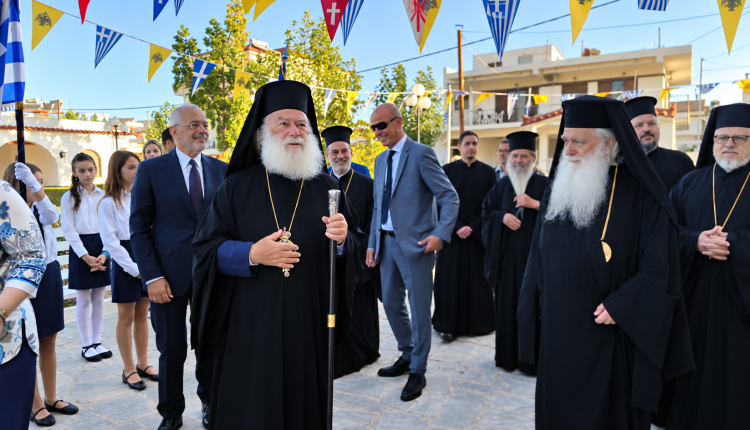 Θερμή-υποδοχή-του-Πατριάρχη-Αλεξανδρείας-στη-Νέα-Κίο-Αργολίδας