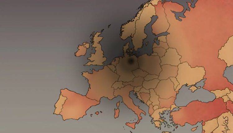 Το-αιχμηρό-σκίτσο-του-Αρκά-για-τη-νίκη-της-ακροδεξιάς-afd-στη-Γερμανία:-Το-«ΠΟΤΕ-ΞΑΝΑ»-ξεθωριάζει