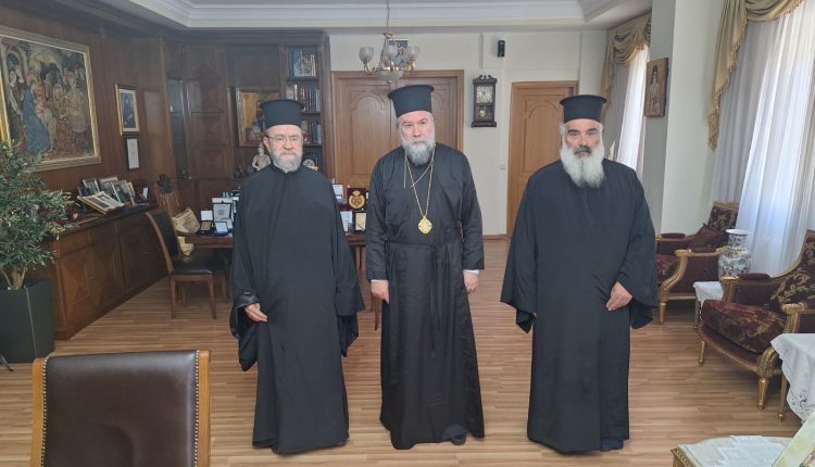 Επισκέψεις-Προέδρου-και-Αντιπροέδρου-ΙΣΚΕ-στους-Μητροπολίτες-Σερρών,-Σιδηροκάστρου-και-Δράμας