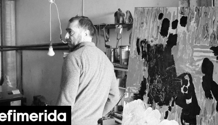 Στο-ατελιέ-του-Κ.ΒΗΤΑ:-Η-ζωγραφική-δημιουργία-του-μουσικού,-από-τους-Στέρεο-Νόβα-μέχρι-σήμερα-[εικόνες]