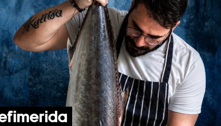 chef-Μιχάλης-Μάρθας:-Πώς-να-φέρουμε-τη-γαστρονομία-του-νησιού,-τη-θάλασσα-και-τις-μυρωδιές-του-στην-κουζίνα-μας