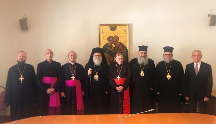 Ρώμη:-Συνάντηση-Πατριάρχη-Αντιοχείας-με-τον-Πρόεδρο-της-Υπηρεσίας-για-την-Προώθηση-της-Ενότητας-των-Χριστιανών