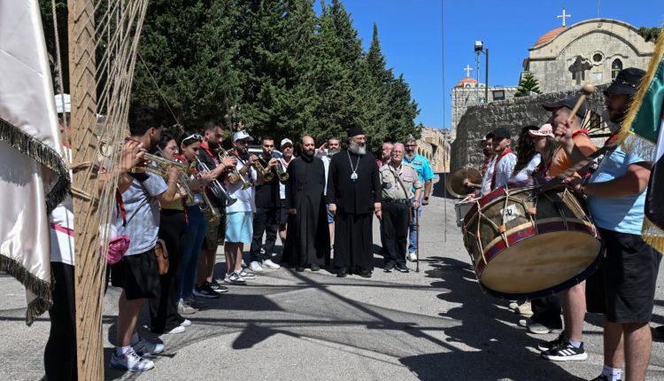 Κατασκήνωση-Ορθοδόξων-Προσκόπων-στην-Μονή-Αγίου-Γεωργίου-Αλ-Χουμέιρα-στη-Συρία