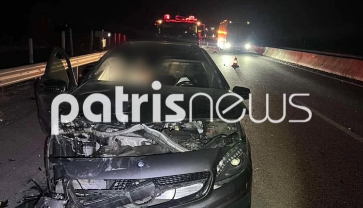 Σοβαρό-τροχαίο-στην-Ολυμπία-Οδό-κοντά-στην-έξοδο-Βάρδας-–-Συγκρούστηκαν-δύο-αυτοκίνητα