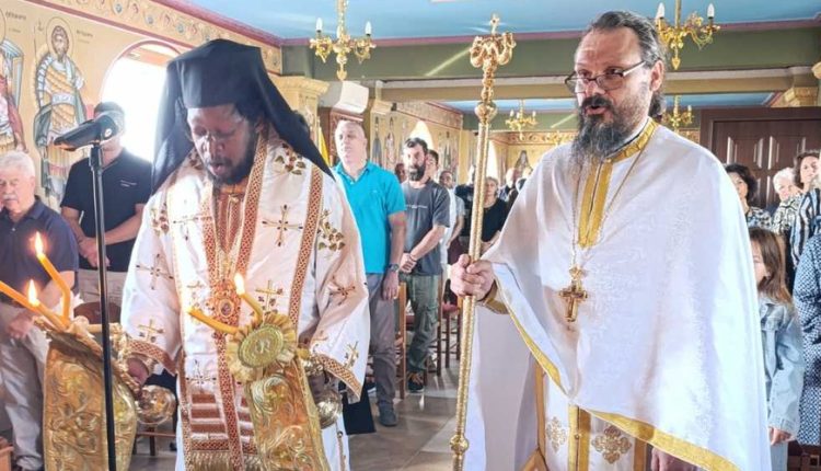 Επίσκεψη-του-Επισκόπου-Τζίντζας-στην-Ιερά-Μητρόπολη-Λαρίσης