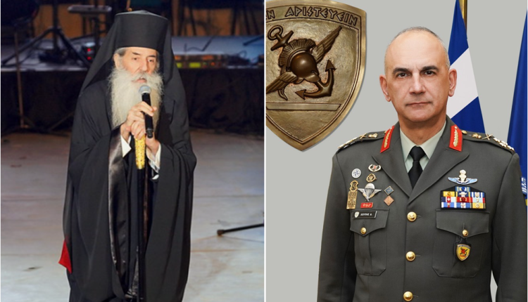 Η-Ύψιστη-Τιμητική-Διάκριση-της-Μητροπόλεως-Πειραιώς-στον-Αρχηγό-ΓΕΕΘΑ-Στρατηγό-Δημήτριο-Χούπη