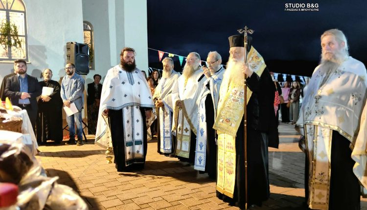 Αρχιερατικός-Εσπερινός-της-Παναγίας-Μυρτιδιωτίσσης-στην-ορεινή-Αργολίδα