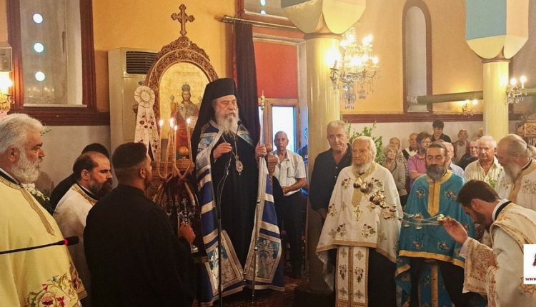 Πανηγυρικός-Αρχιερατικός-Εσπερινός-στη-Δαιμονιά-για-την-Παναγία-Μυρτιδιώτισσα