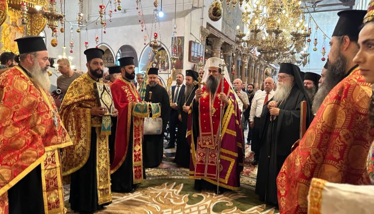 Επίσκεψη-του-Πατριάρχη-Βουλγαρίας-σε-προσκυνήματα-των-Αγίων-Τόπων