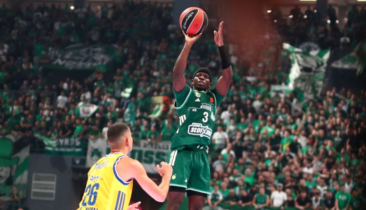 Παναθηναϊκός-Μακάμπι-Τελ-Αβίβ-90-67:-Εύκολα-οι-«πράσινοι»-το-«τρία-στα-τρία»