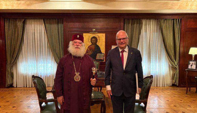 Ο-Πρέσβης-της-Σουηδίας-στο-Πατριαρχείο-Αλεξανδρείας