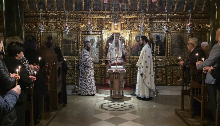 Ο-Μητροπολίτης-Φλωρίνης-στην-Ιερά-Μονή-Παναγίας-Μικροκάστρου