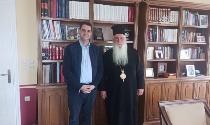 Επίσκεψη-Βουλευτή-Κτιστάκη-στον-Θηβών-Γεώργιο