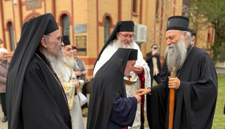 Ο-Πατριάρχης-Σερβίας-στην-ΙΜ.-Αγίου-Σάββα-στο-Ιλέιν-της-Αυστραλίας