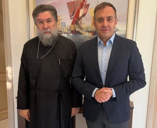 Τάσος-Χατζηβασιλείου-στον-Μητροπολίτη-Σερρών:-Δικαίωση-μιας-επίπονης-προσπάθειας-ο-επαναπατρισμός-των-κειμήλιων-από-τη-Βουλγαρία