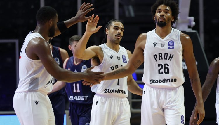 stoiximan-basket-league:-Ο-ΠΑΟΚ-καθάρισε-εύκολα-τη-Δόξα-Λευκάδας-και-έκανε-το-2/2