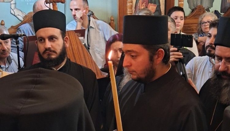 Μοναχός-Παρθένιος-ο-Ξενοφών-Νικολόπουλος-στην-ΙΜ.-Κοιμήσεως-Θεοτόκου-Κρυονερίου-Ηλείας