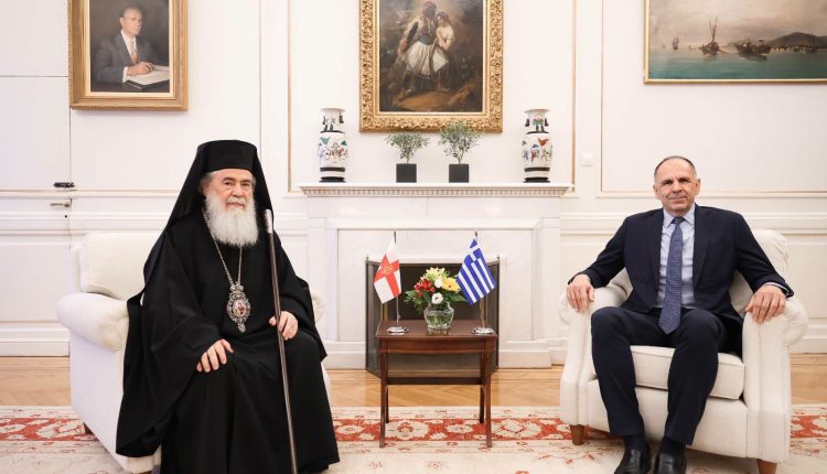 Επικοινωνία-Γ.-Γεραπετρίτη-με-τον-Πατριάρχη-Ιεροσολύμων
