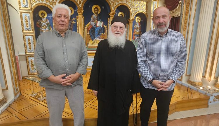 Συνάντηση-της-ηγεσίας-της-ΟΜΣΙΕ-με-τον-Καθηγούμενο-της-ΙΜΜ.-Βατοπαιδίου-Γέροντα-Εφραίμ