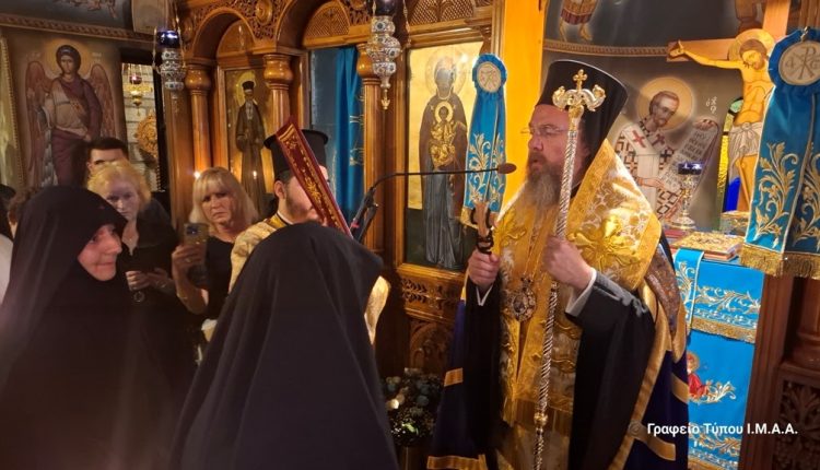 Ρασοευχή-νέας-Μοναχής-στην-Ιερά-Μονή-Ευαγγελισμού-Θεοτόκου-Παραβόλας