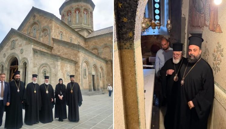 Εκπρόσωποι-Ορθοδόξων-Εκκλησιών-στην-Ιερά-Μονή-Αγίας-Νίνας-στο-Μπόντμπε-της-Γεωργίας